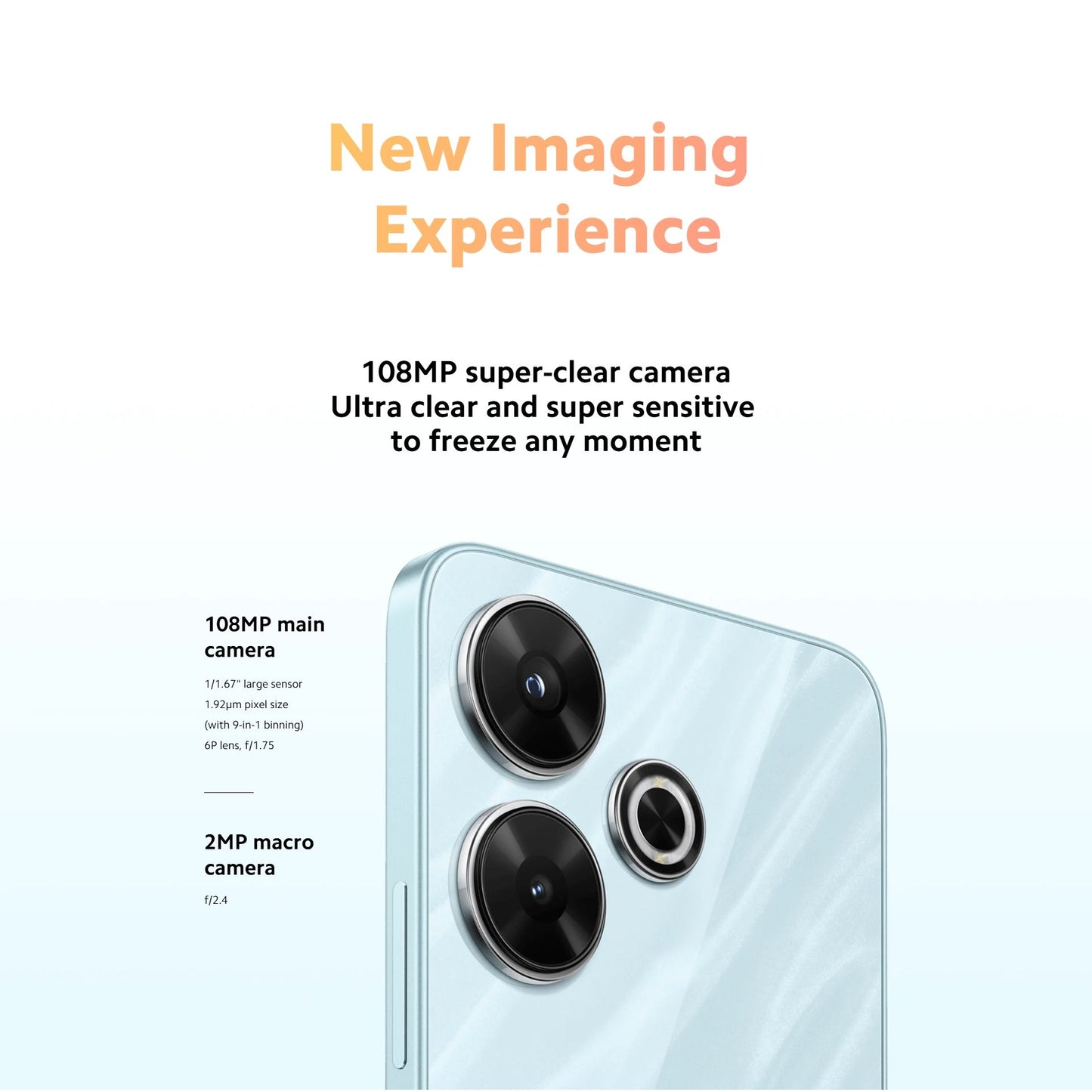Original for Xiaomi Redmi 13 5G Smartphone 8+256G
